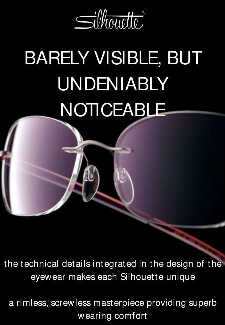 Sihouette rimless sihouette rimless