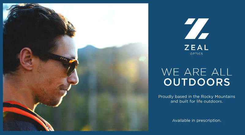 We are outdoors zeal